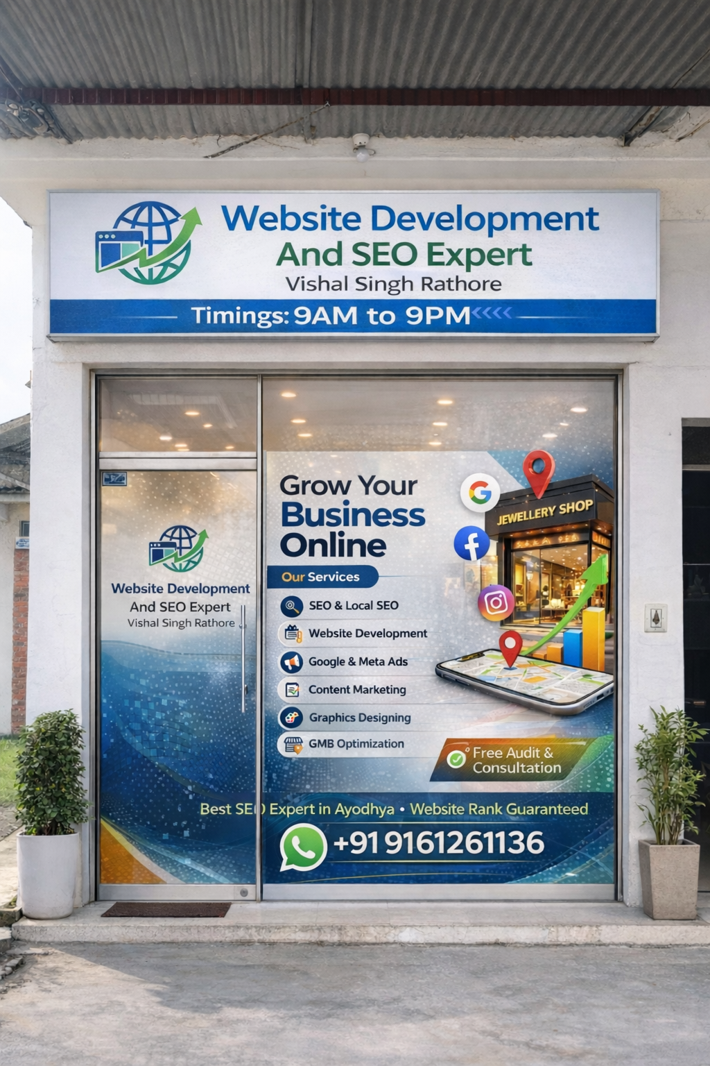 Our office in Ayodhya, Uttar Pradesh